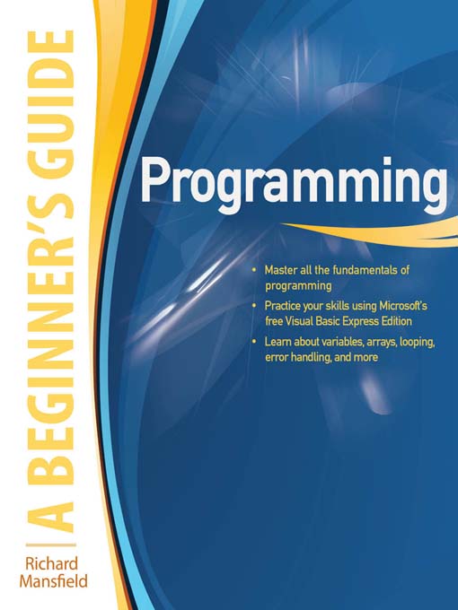 Title details for Programming by Richard Mansfield - Available